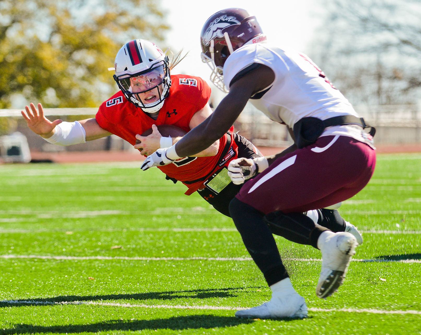 Football Morningside at Northwestern